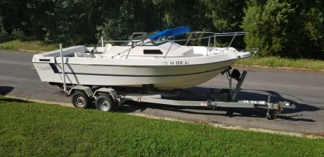 Used Glassport Boats For Sale by owner | 1991 22 foot Glassport Cuddy Cabin